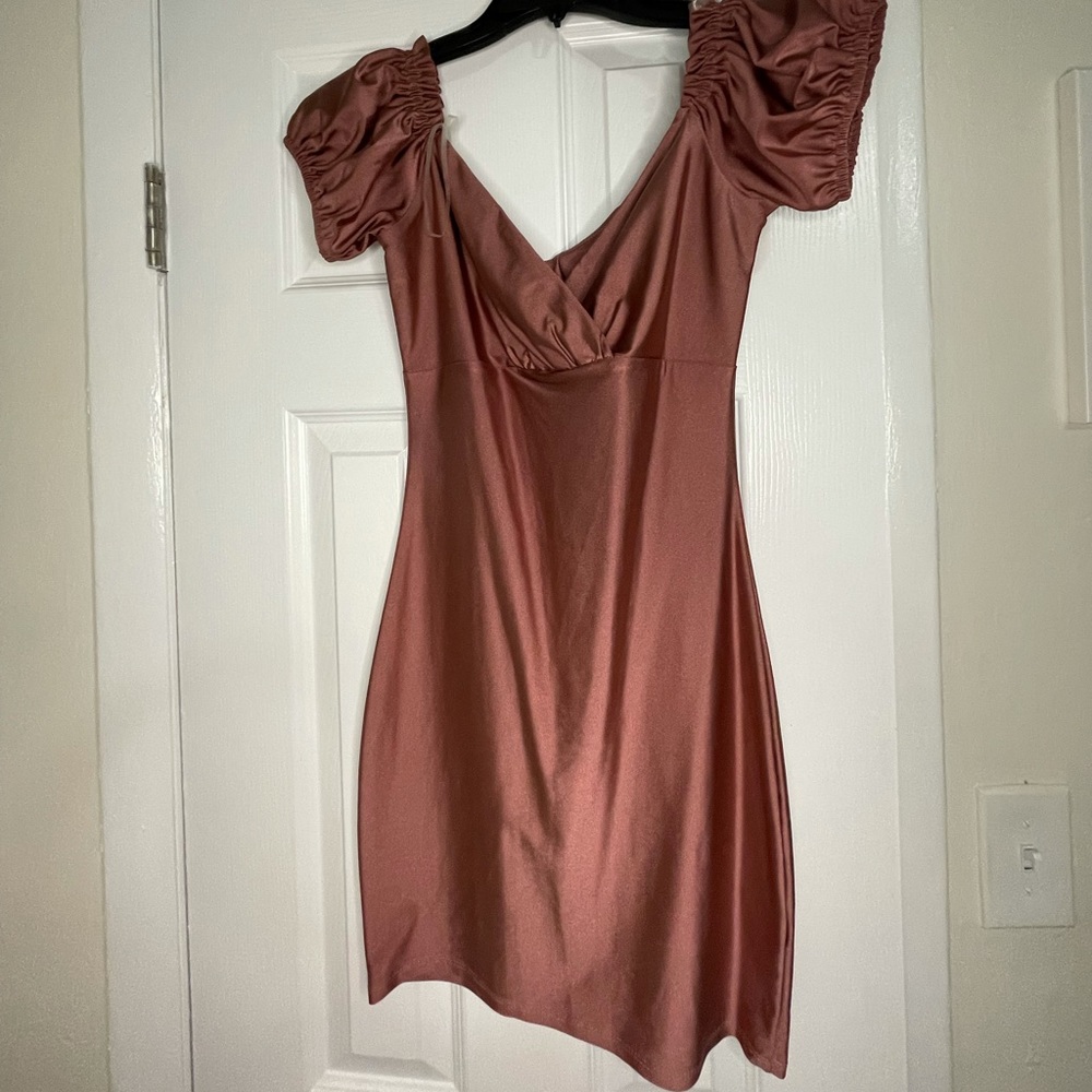 Dusty Rose Mini dress